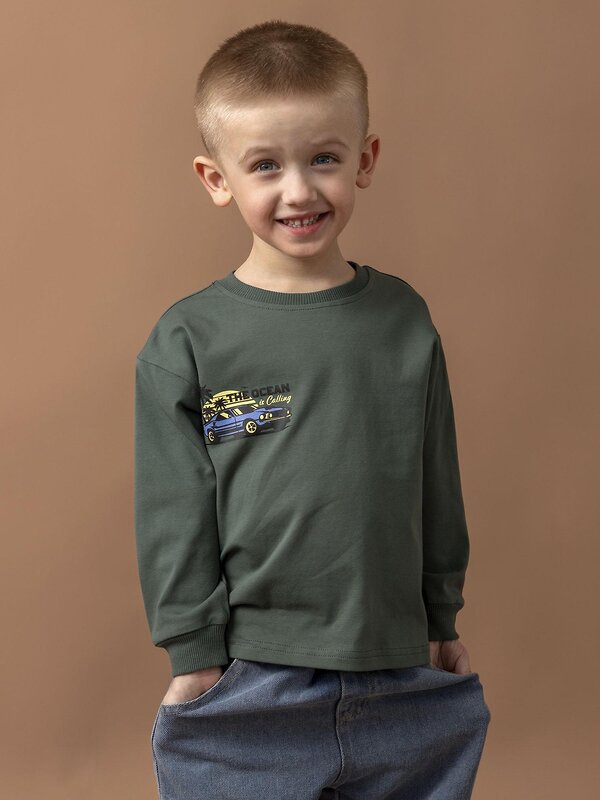 BATIK Лонгслив 588568 048_ЛС26 Хаки