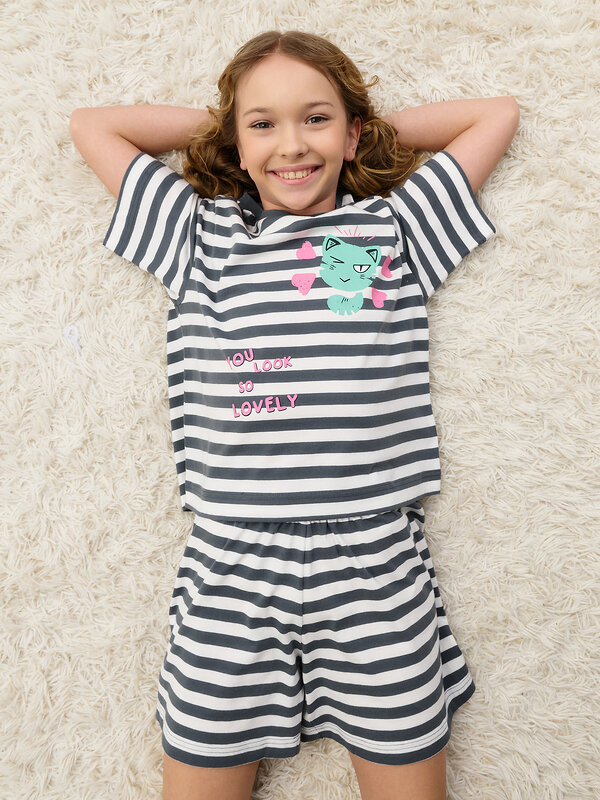 PELICAN Пижама 588570 WFATH3389U Серый