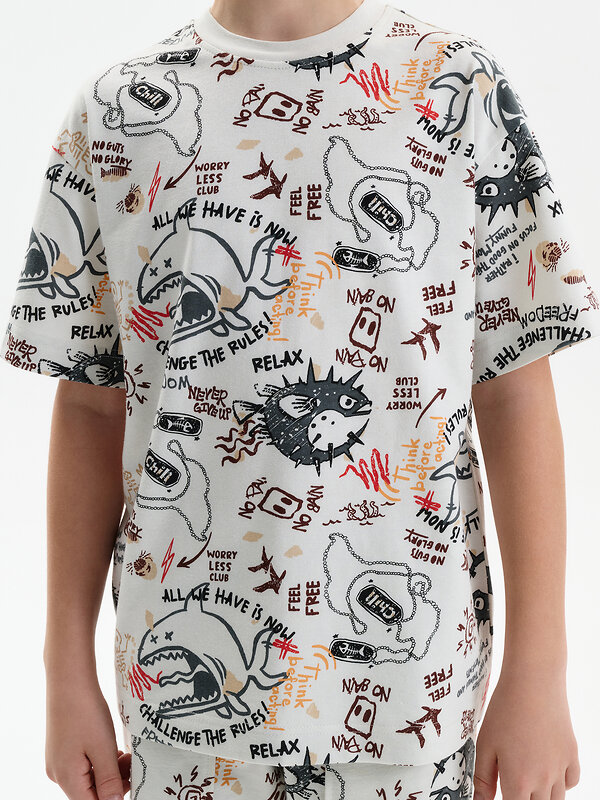 PELICAN Футболка 588572 BFT3389/8U Молочный