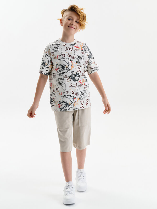 PELICAN Футболка 588572 BFT3389/8U Молочный