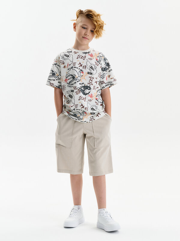 PELICAN Футболка 588572 BFT3389/8U Молочный