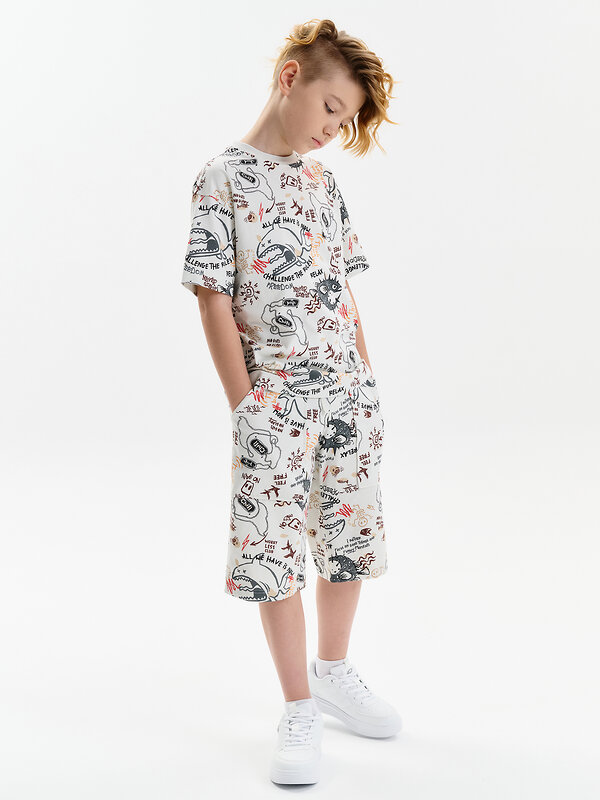 PELICAN Шорты 588586 BFH3389U Молочный