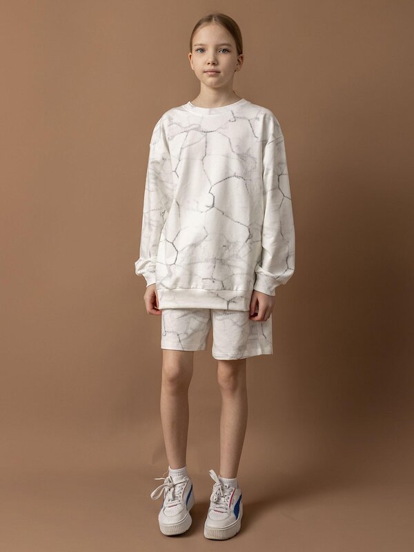 BATIK Свитшот 588588 018_ЛП26 Молочный