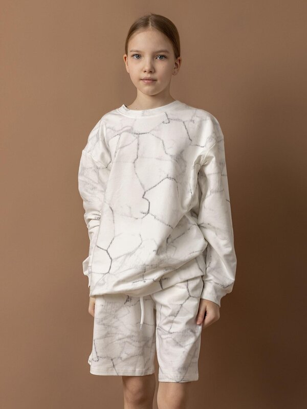 BATIK Свитшот 588588 018_ЛП26 Молочный