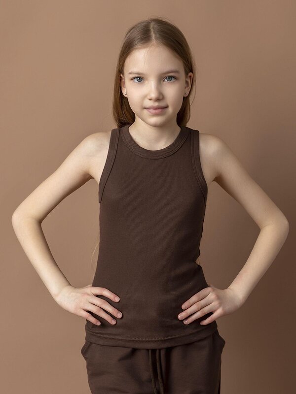 BATIK Майка 588599 001_ЛП26 Шоколад