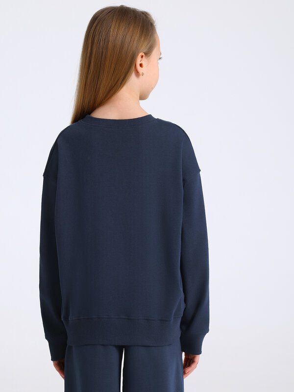 Апрель Свитшот 588629 1ДДСД4796067 темно-синий