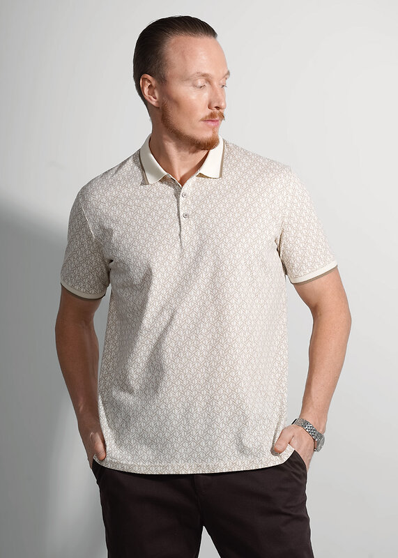 CLEVER Джемпер 588653 562490/10зн молочный/св.коричневый