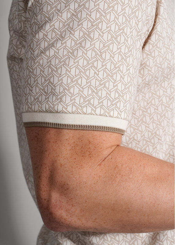 CLEVER Джемпер 588653 562490/10зн молочный/св.коричневый