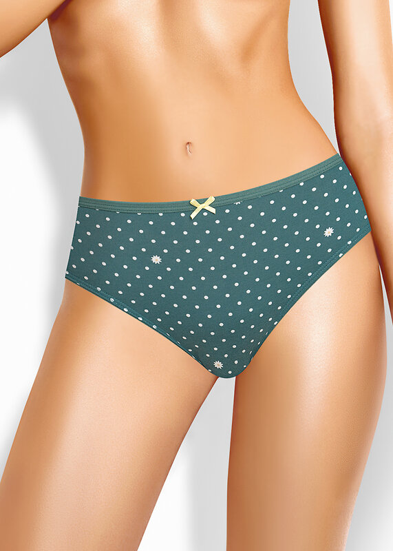 CLEVER Трусы 588660 C1225 т.зелёный/молочный