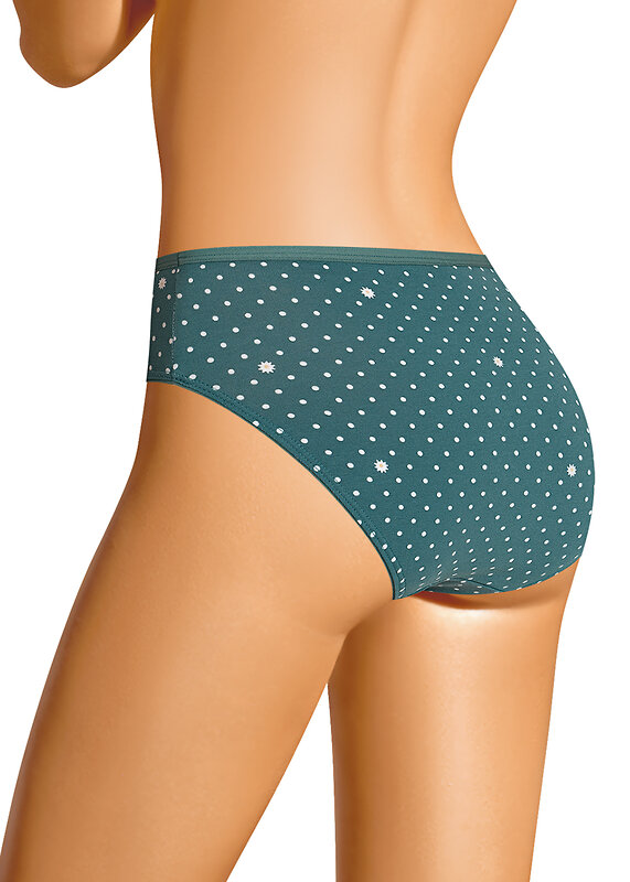 CLEVER Трусы 588660 C1225 т.зелёный/молочный