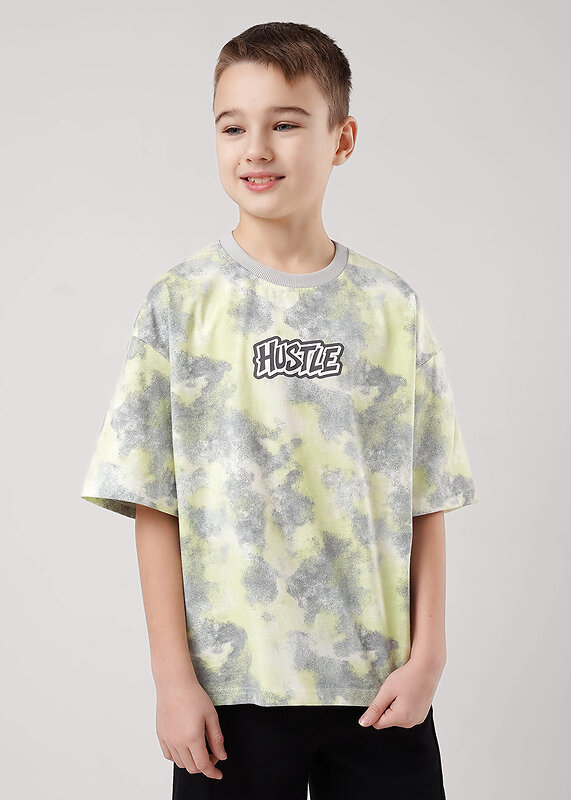 CLEVER Футболка 588670 867363/14кдн_п серый/св.зелёный