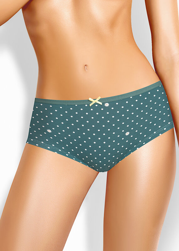 CLEVER Трусы 588671 SH1225 т.зелёный/молочный