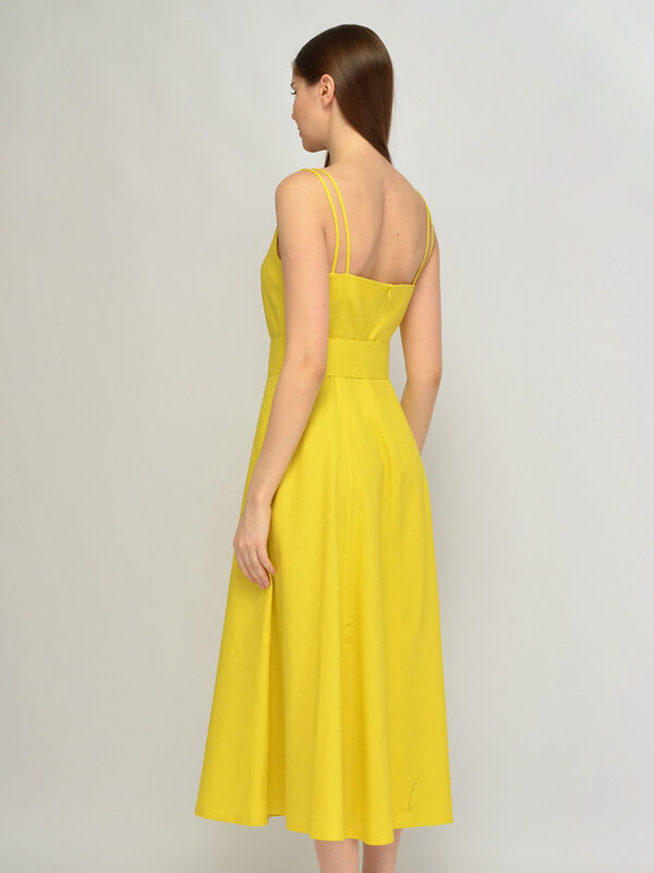 VISERDI Платье 588706 10435-жлт 4561690 желтый