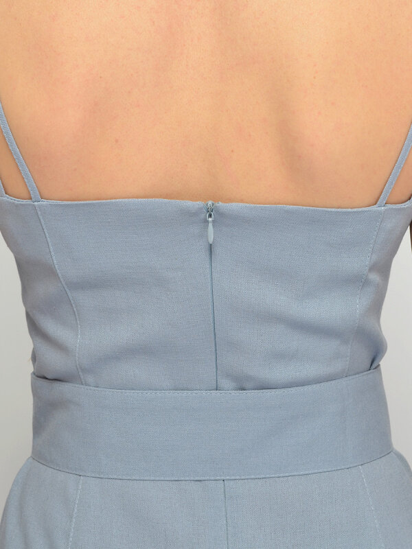 VISERDI Платье 588707 10435-глб 4561690 джинсовый