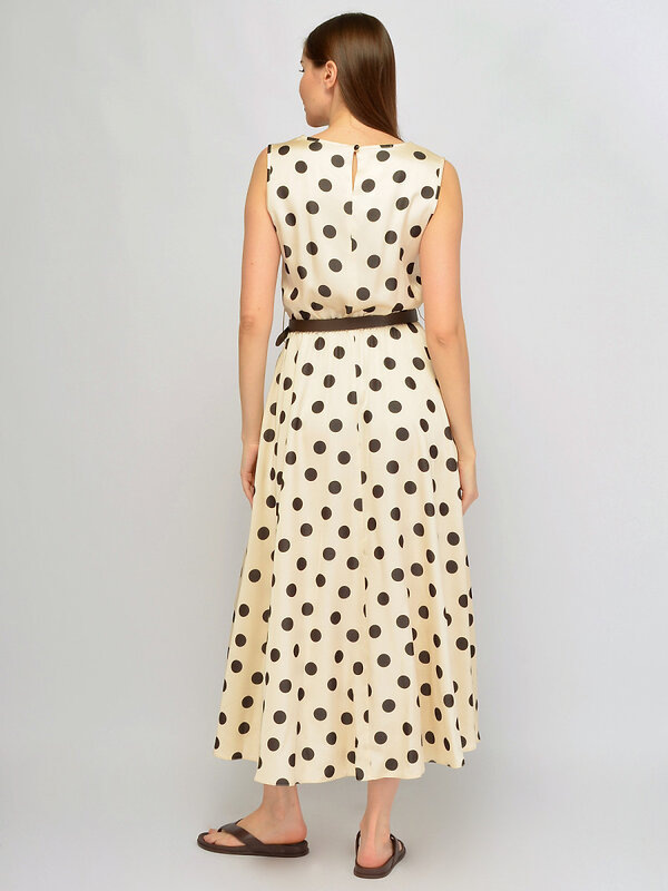 VISERDI Платье 588709 10338-бжг 4561380 бежевый