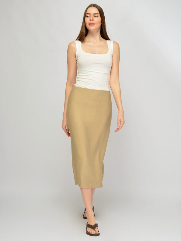 VISERDI Юбка 588712 10463-беж 956800 бежевый