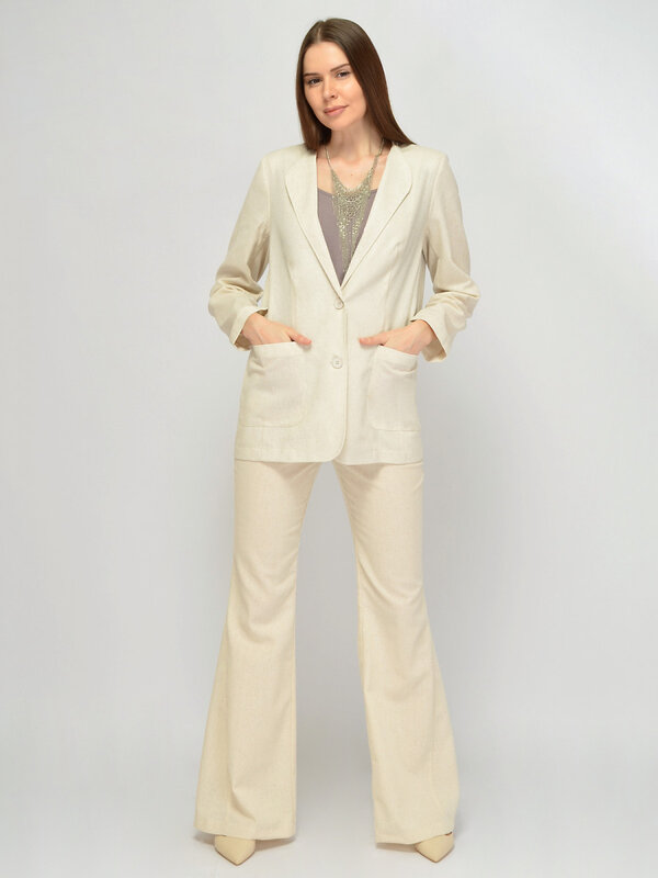 VISERDI Жакет 588719 10461-нтс 6561350 натуральный