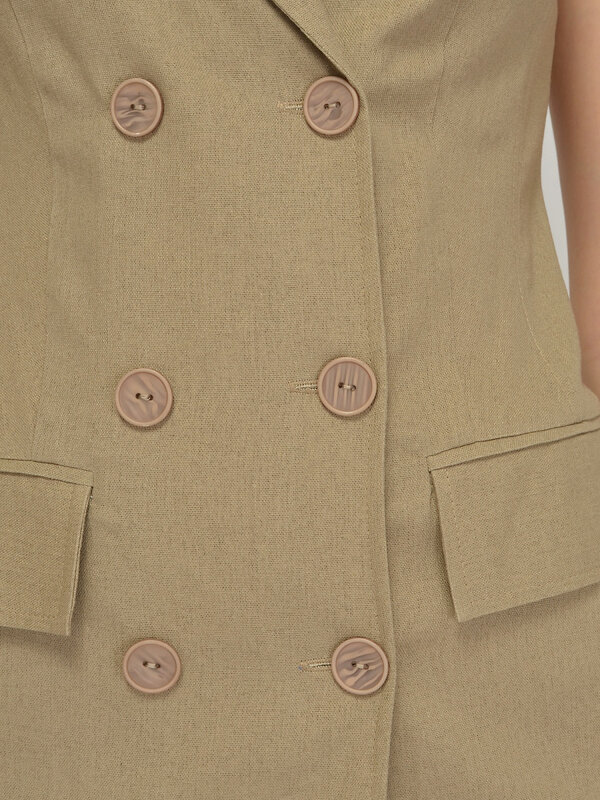 VISERDI Платье 588720 10009-беж 4561540 бежевый