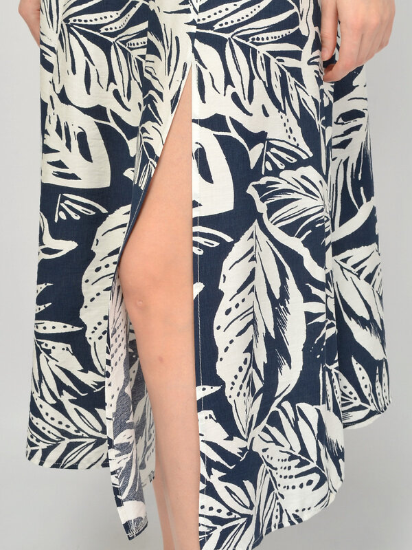 VISERDI Платье 588723 10467-сбц 4561535 бело-синий