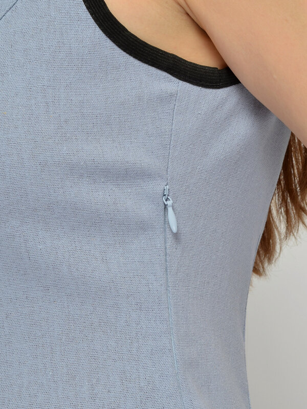 VISERDI Платье 588726 10468-джс 4561675 Джинсовый,черный