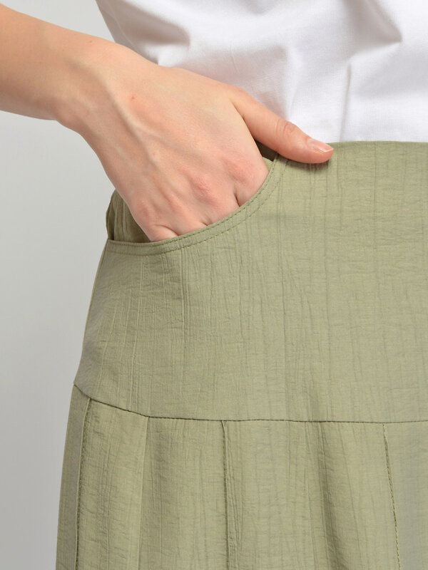 VISERDI Юбка 588728 10472-олв 9561005 оливковый