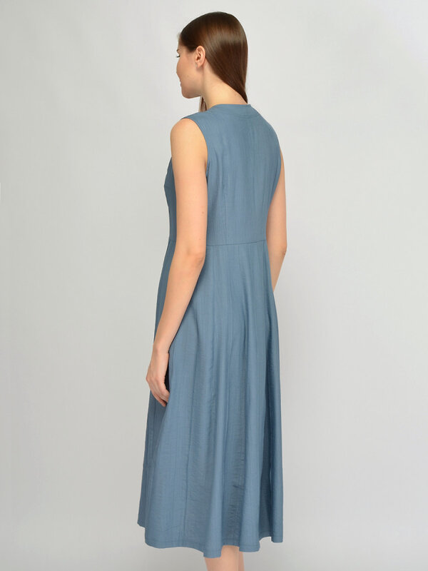 VISERDI Платье 588729 10473-джс 4561110 джинсовый