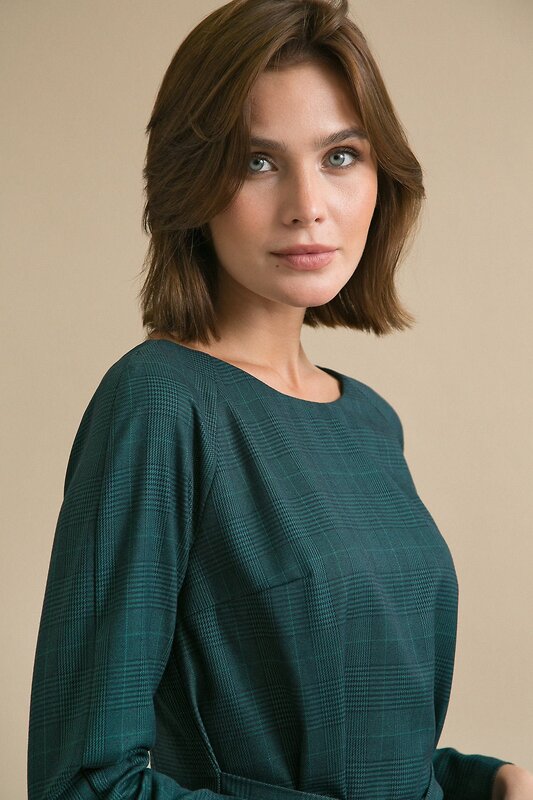 Emka Fashion Платье 93901 PL971/forim Зеленый