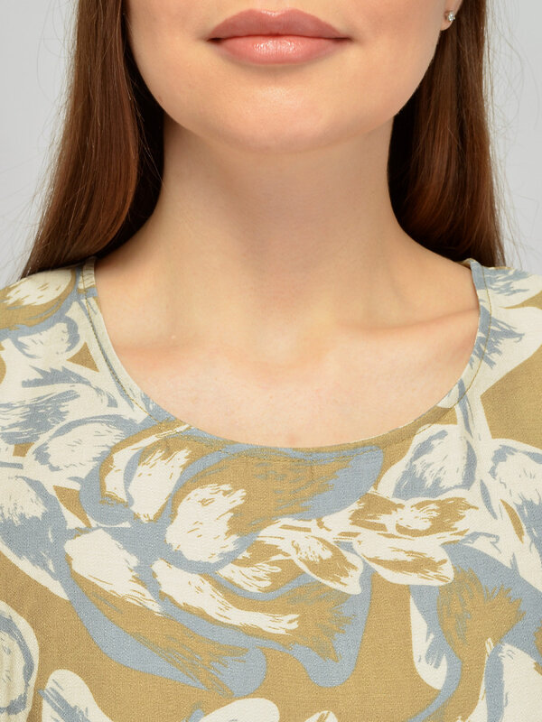 VISERDI Платье 588733 10466-абе 4561025 Синий,белый,бежевый