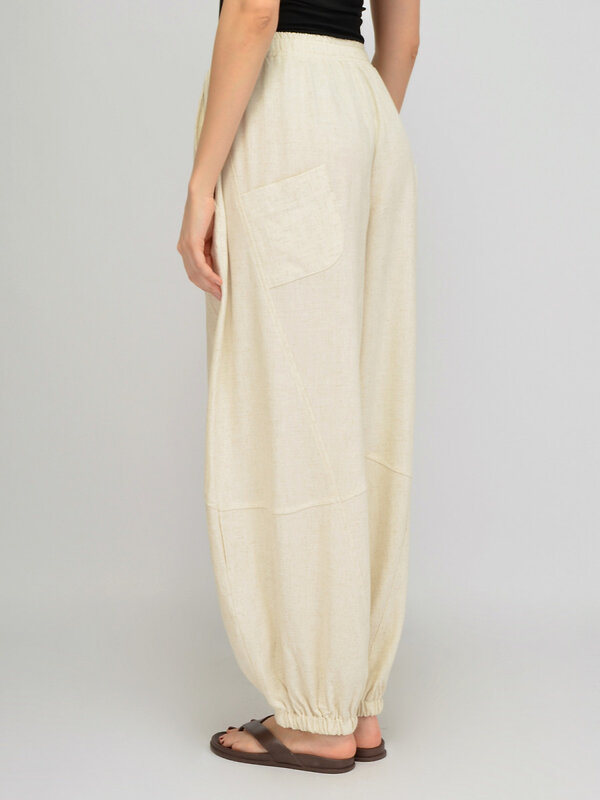 VISERDI Брюки 588734 10475-нат 8561150 бежевый