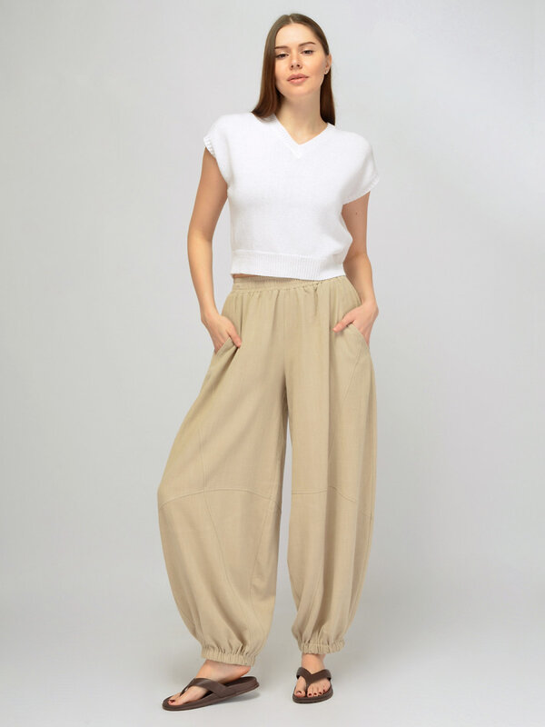 VISERDI Брюки 588735 10475-беж 8561150 бежевый