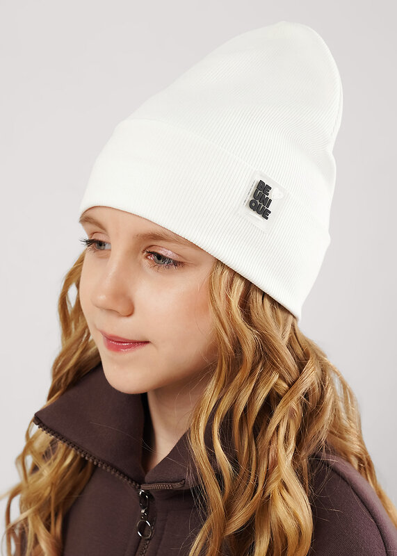 CLEVER Шапка 588751 566606ш молочный