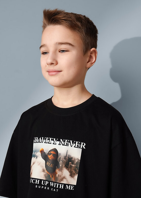 CLEVER Футболка 588752 867381/14кдп_п чёрный