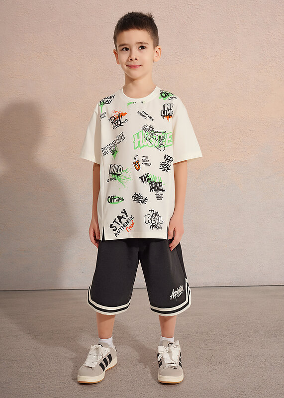 CLEVER Футболка 588771 867383/14кд_п молочный