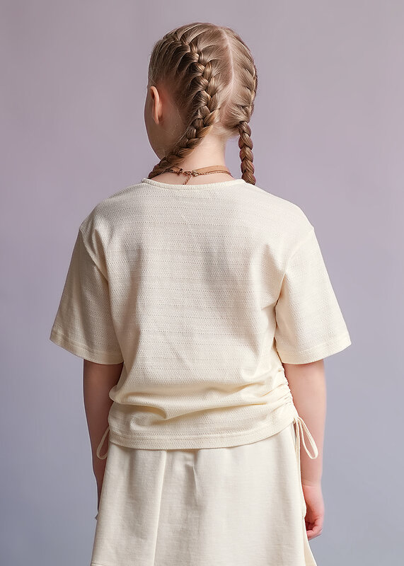 CLEVER Футболка 588773 867395/15кж молочный