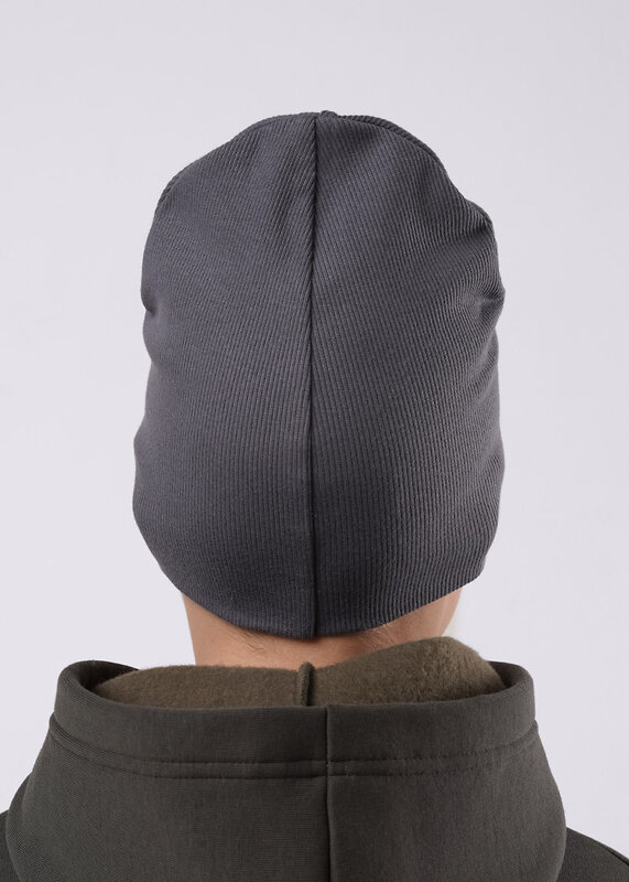 CLEVER Шапка 588774 566099ш т.серый