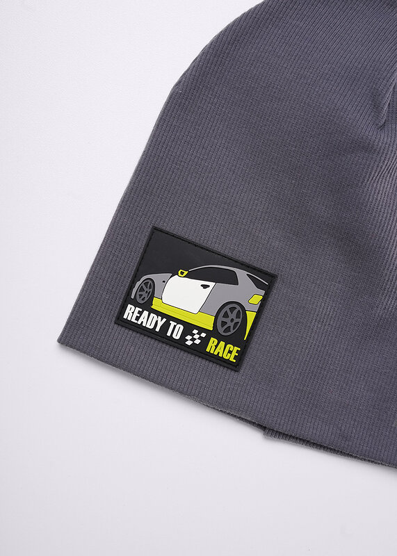 CLEVER Шапка 588774 566099ш т.серый