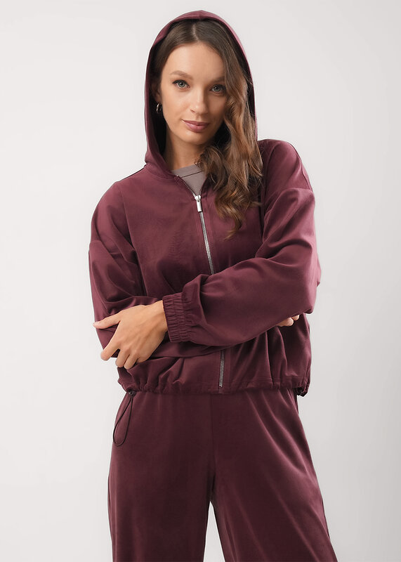 CLEVER Куртка 588778 267177/204ю бордовый