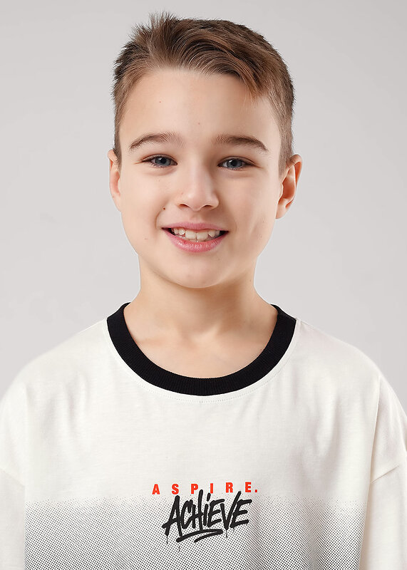 CLEVER Футболка 588790 867381/14кд_п молочный