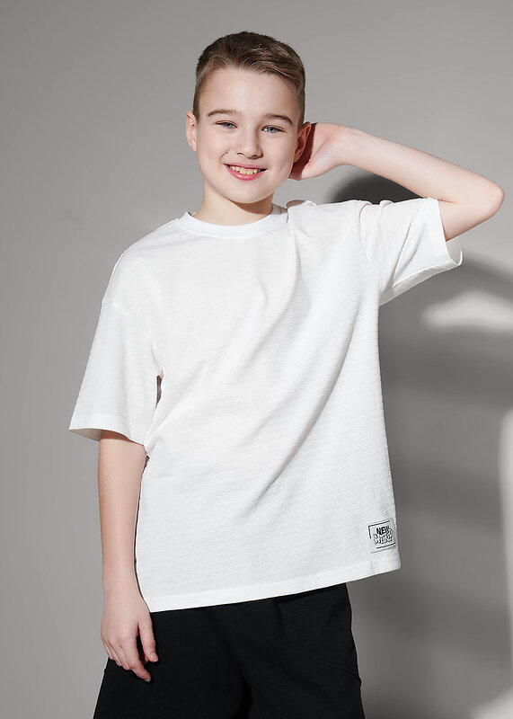 CLEVER Футболка 588791 867031/14кж молочный