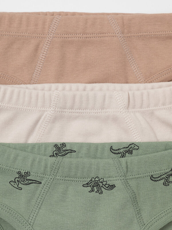 CROCKID Трусы 588803 МП 1928-3уп кофейный