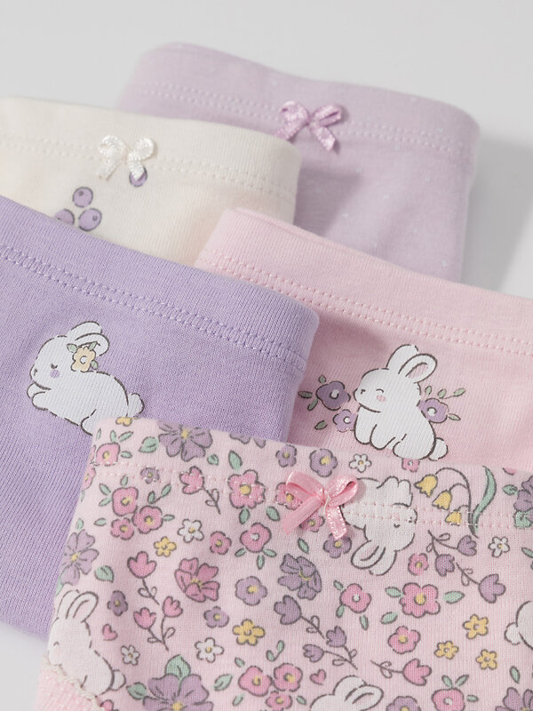 CROCKID Трусы 588804 МП 1978-5уп фиолетовый