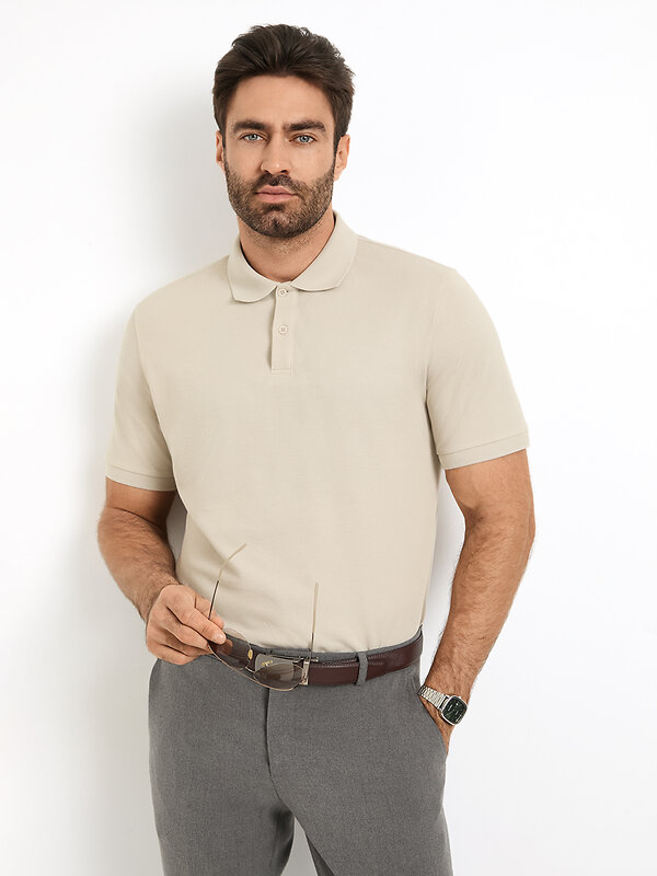 Omsa Поло 588812 OmU 1521С Поло муж., СO Beige Chiaro (Бежевый)
