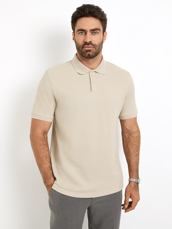 Omsa Поло 588812 OmU 1521С Поло муж., СO Beige Chiaro (Бежевый)