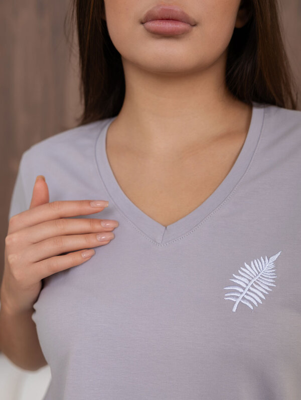 Текс-плюс Футболка 588835 00-00247286 Серый