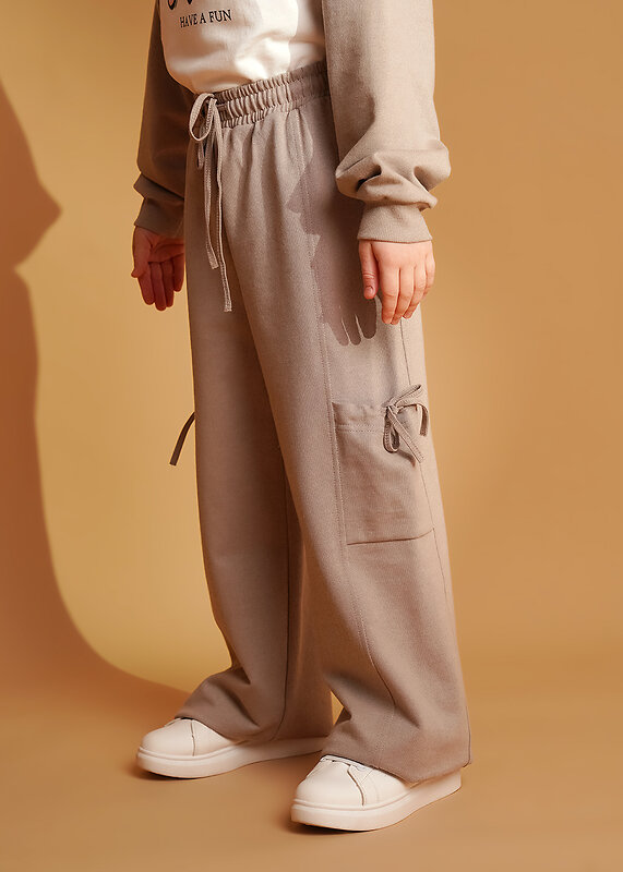 CLEVER Брюки 588839 867375/15ан св.коричневый/кофейный