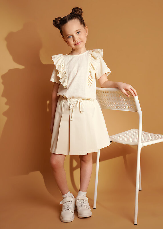 CLEVER Джемпер 588846 867396/15кжв молочный