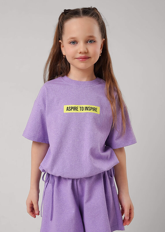 CLEVER Футболка 588848 867411/15кдн_п фиолетовый/св.фиолетовый