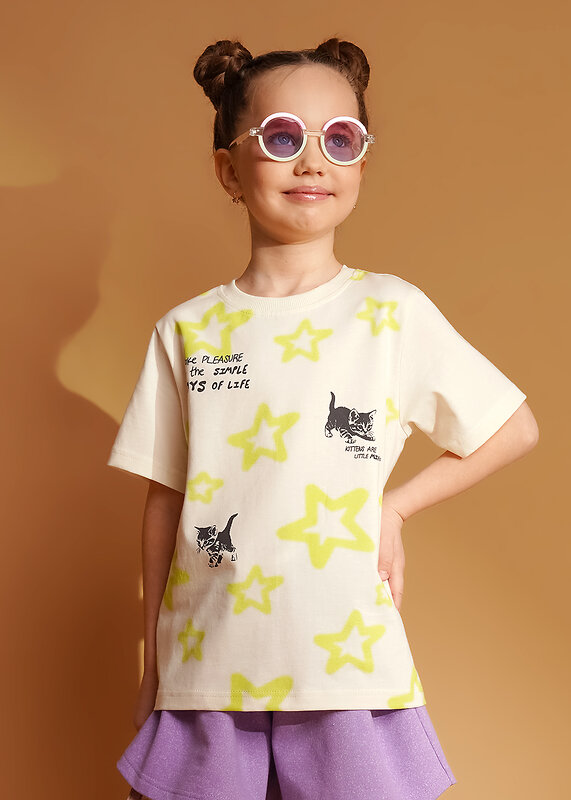 CLEVER Футболка 588850 867409/15кд_п молочный