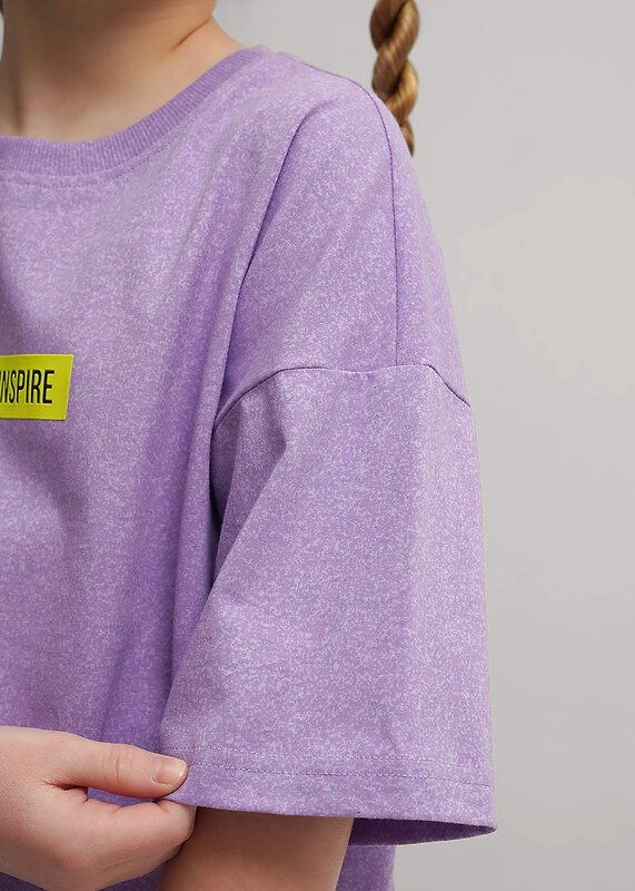 CLEVER Футболка 588852 867412/15кдн_п фиолетовый/св.фиолетовый