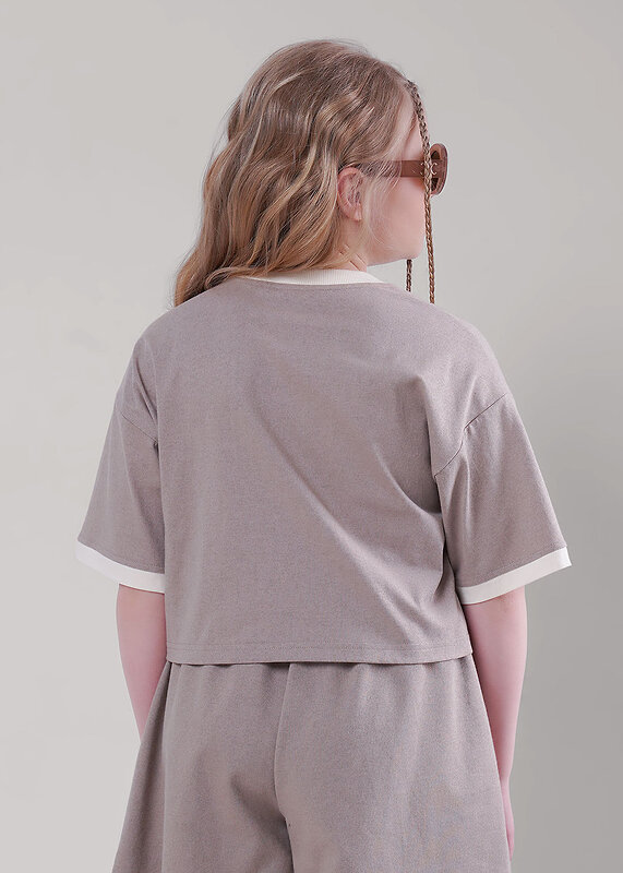 CLEVER Футболка 588854 867413/15кдн_п св.коричневый/кофейный